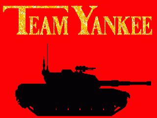 Team Yankee title screen for Amiga